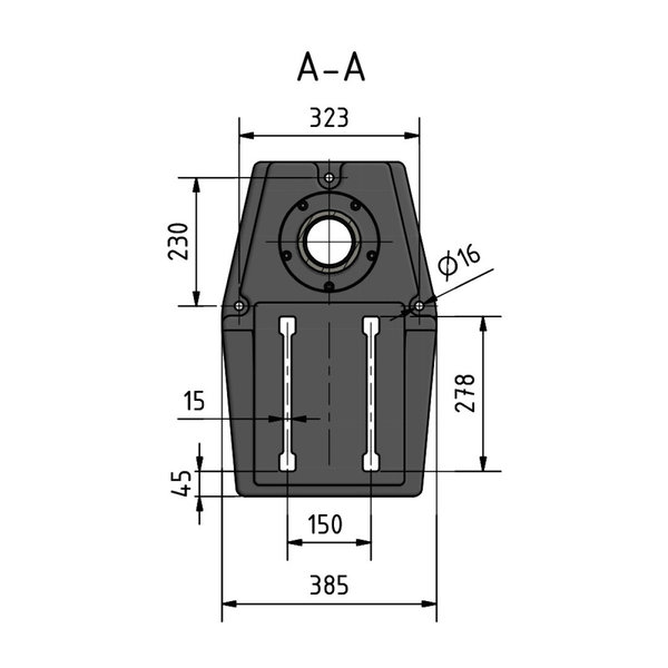 Säulenbohrmaschine Optimum OPTIdrill DP 33 Aktions-Set inkl. Maschinenschraubstock, 1,1kW, 400V