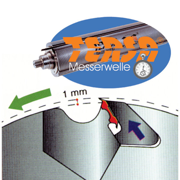 Abricht-Dickenhobel Holzkraft minimax fs 41c TERSA - TERSA-Hobelmesser, Aluminium-Abrichtanschlag