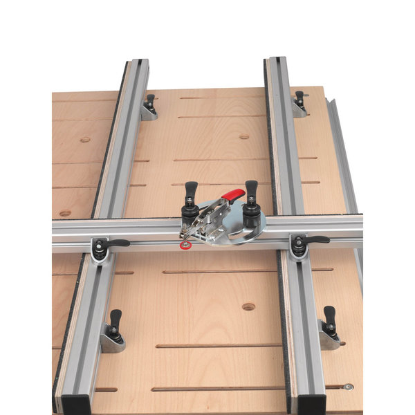 Montage- und Arbeitstisch Holzkraft MAT 200 H - 1200 x 740 mm Buche Multiplex-Tischplatte