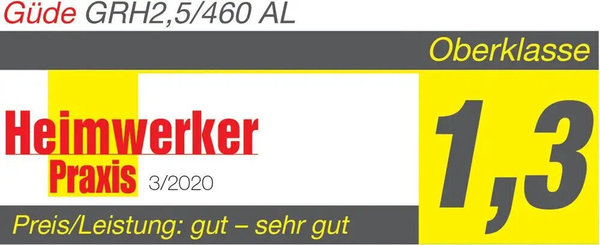 Güde Rangierwagenheber Wagenheber GRH 2,5/460 AL | Hubhöhe 100-460 mm | hydraulisch | Tragkraft 2,5t