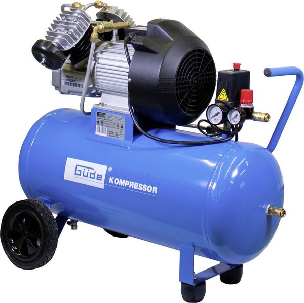 Güde Kompressor Druckluftkompressor 400/10/50 N ölgeschmiert 2-Zylinder V-Aggregat Direktantrieb
