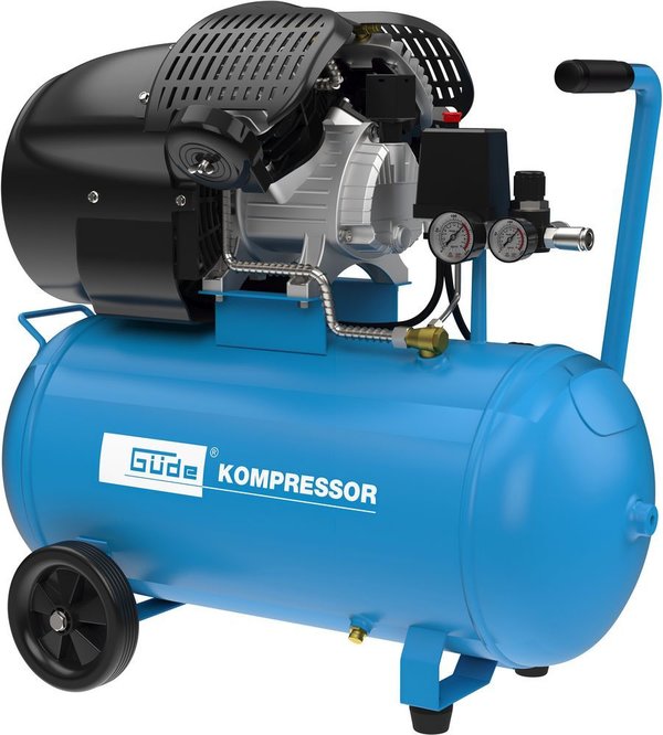 Güde Kompressor 50 L Luftkompressor 10 bar Druckluft 3PS - 320L/min 230V 2,2 kW 405/10/50